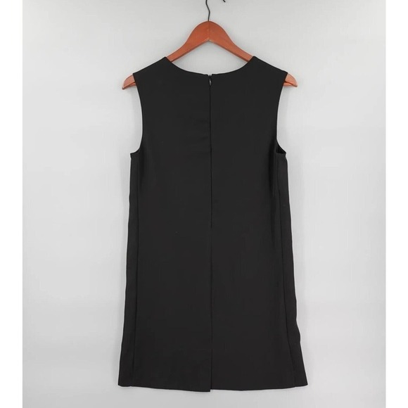 Ottod'Ame Shift Dress 6 Black Sleeveless Minimalist - Picture 10 of 16